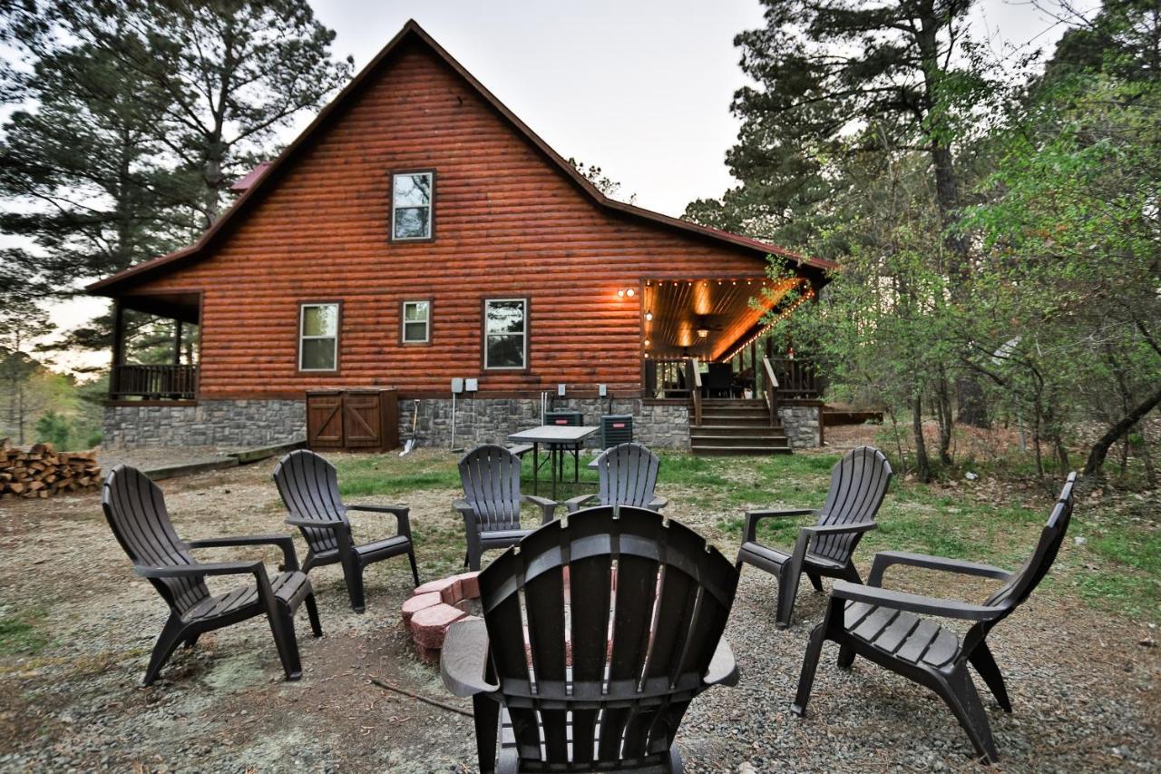 Texas Kind Of Way, Hot Tub, Fireplace, Covered Deck, Pool Table, Game Loft Villa Broken Bow Kültér fotó